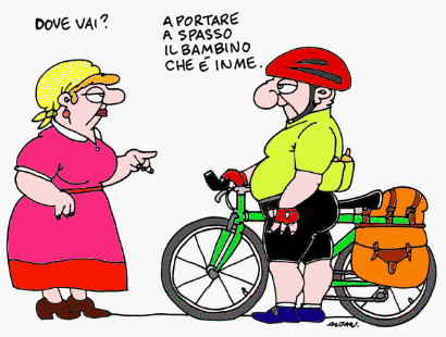 Vado a portare a spasso il bambino 
    che  in me