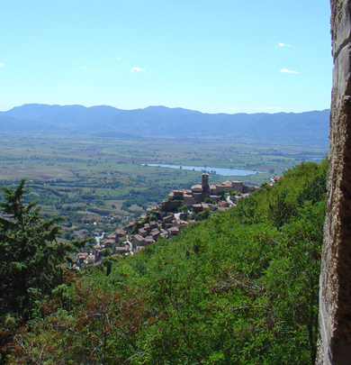 Poggio Bustone dal Convento San Giacomo