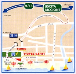 hotel a Riccione (34994 byte)