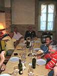 Pranzo sociale - tavolata grande lato destro